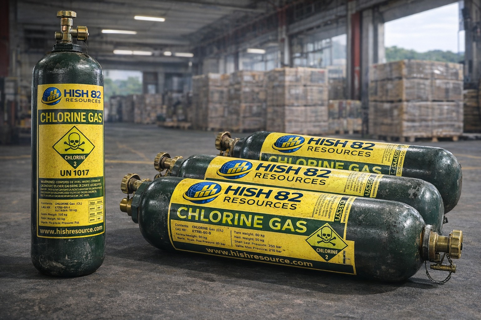 High-Quality Chlorine Gas Cylinders